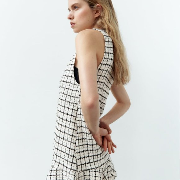 PLAID DRESS - Picture 5 of 14